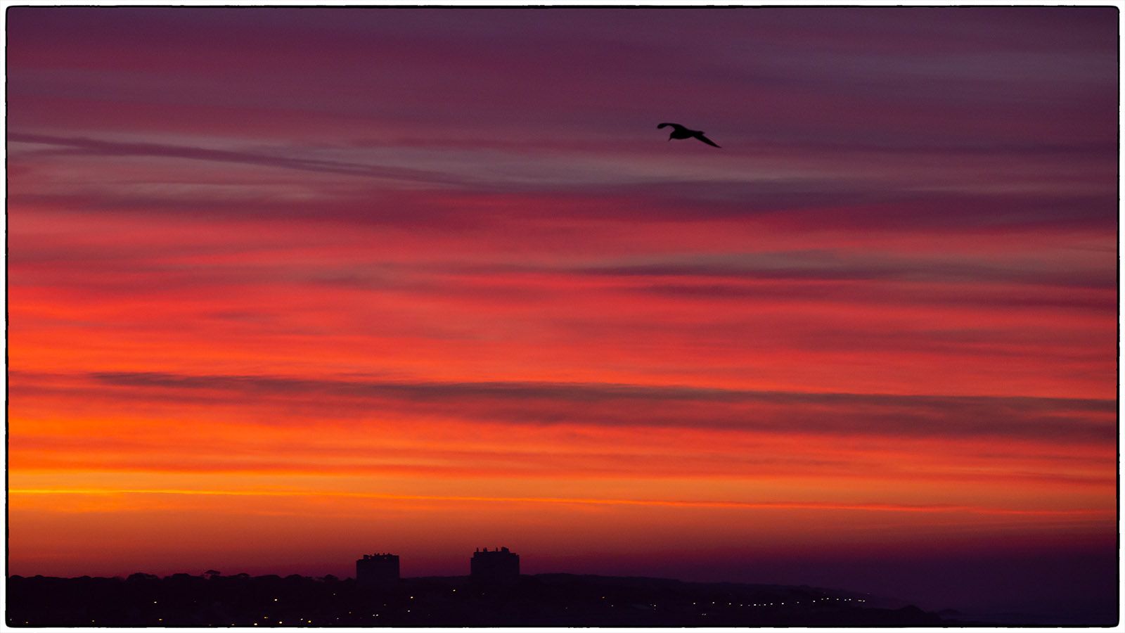 Ciel rouge _ photo Alain Besnard