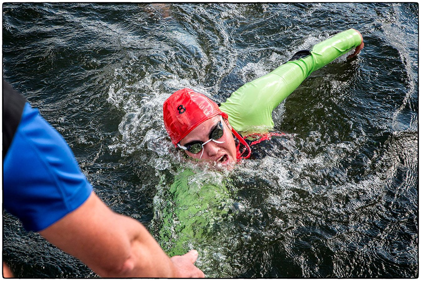 Relai en eau libre - Photo Alain Besnard