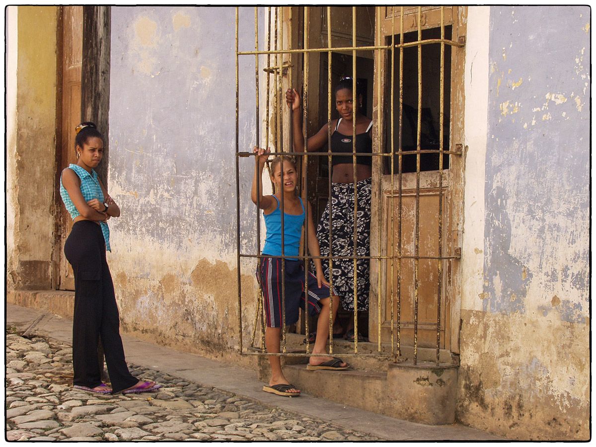 Sur le pas de la porte - Photo Alain Besnard