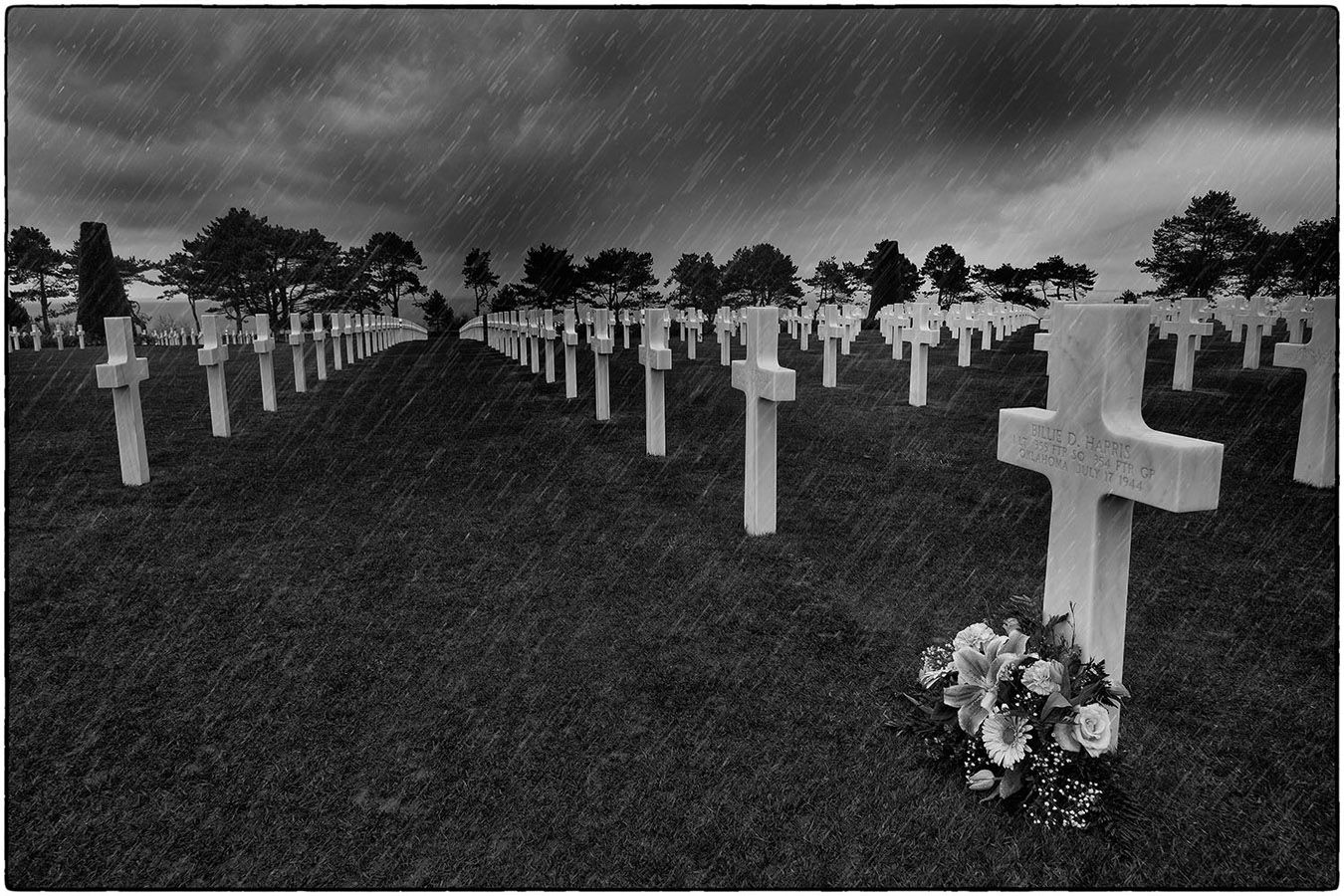 Cimetière américain - Photo Alain Besnard