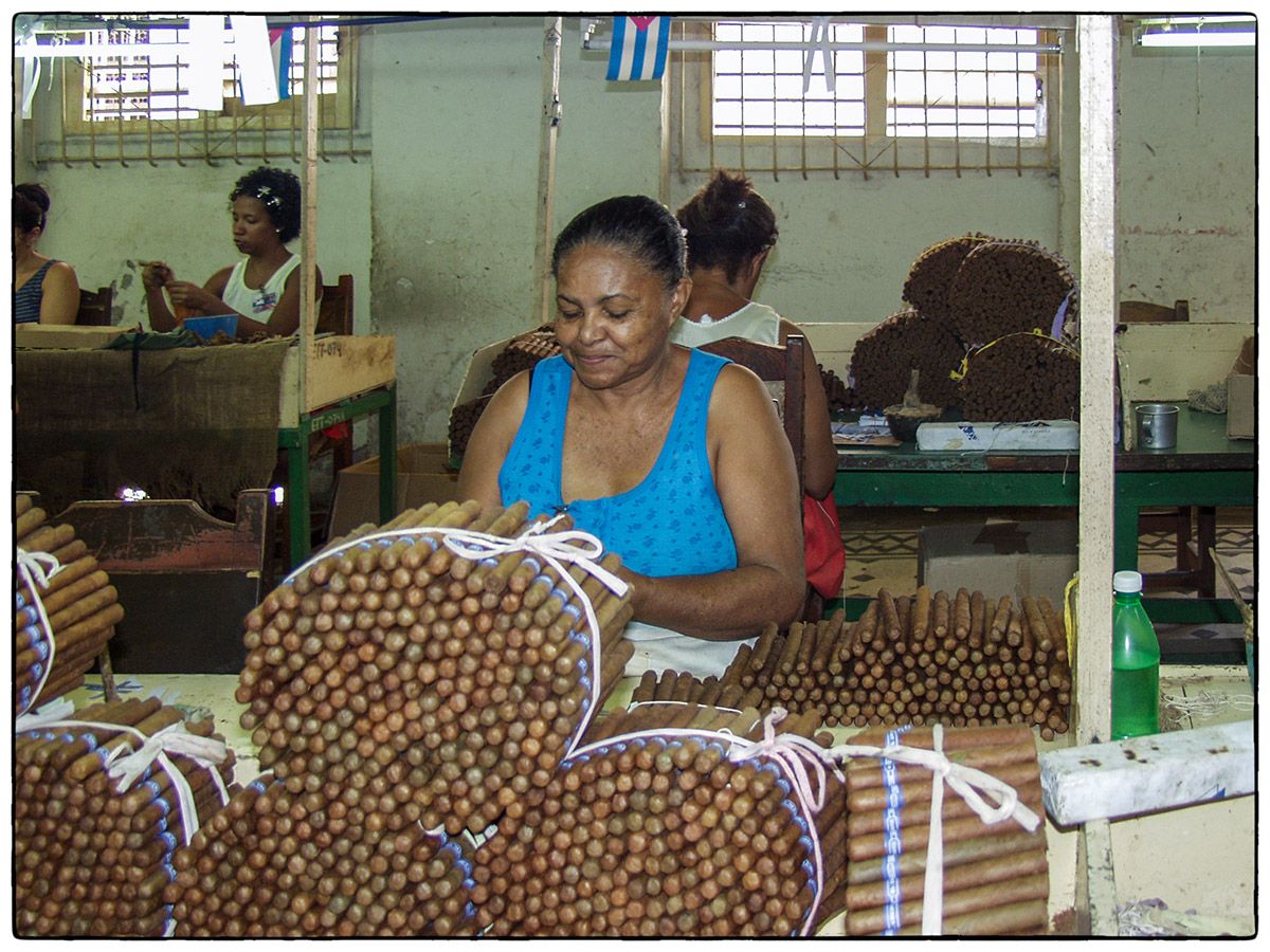 Fabrication de cigares - Photo Alain Besnard