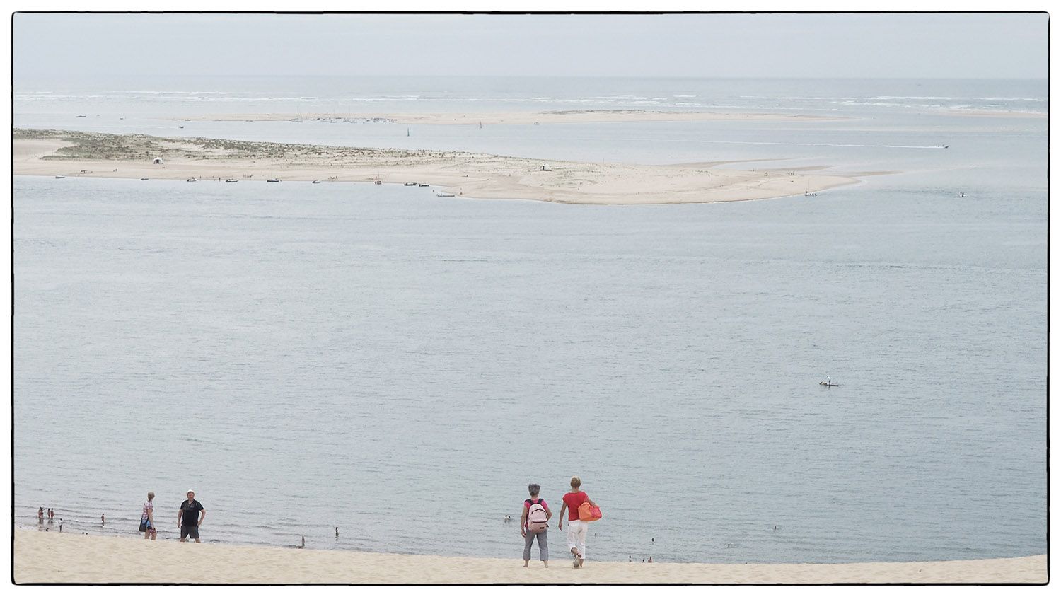 Départ pour la plage - Photo Alain Besnard