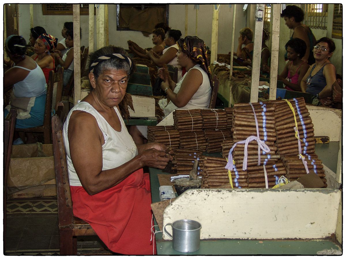 Fabrication de cigares - Photo Alain Besnard