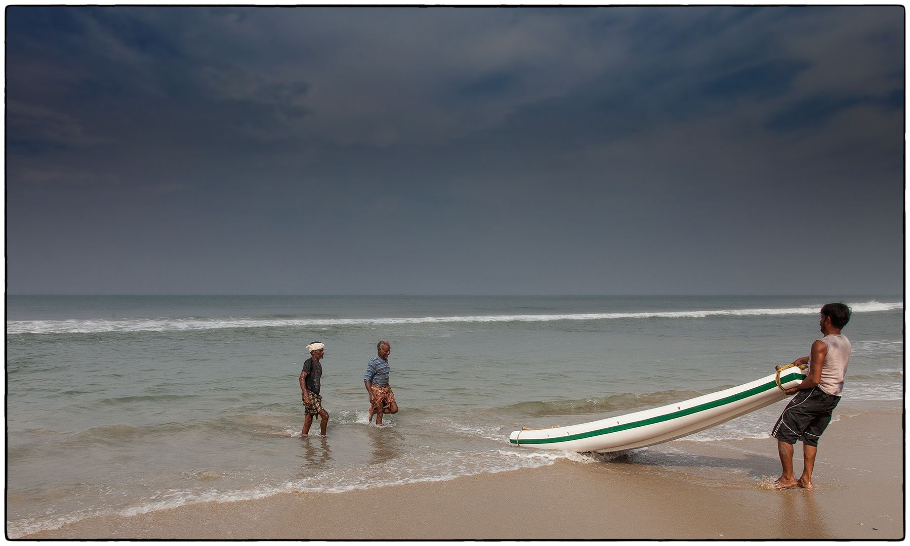 Retour de pêche - Photo Alain Besnard